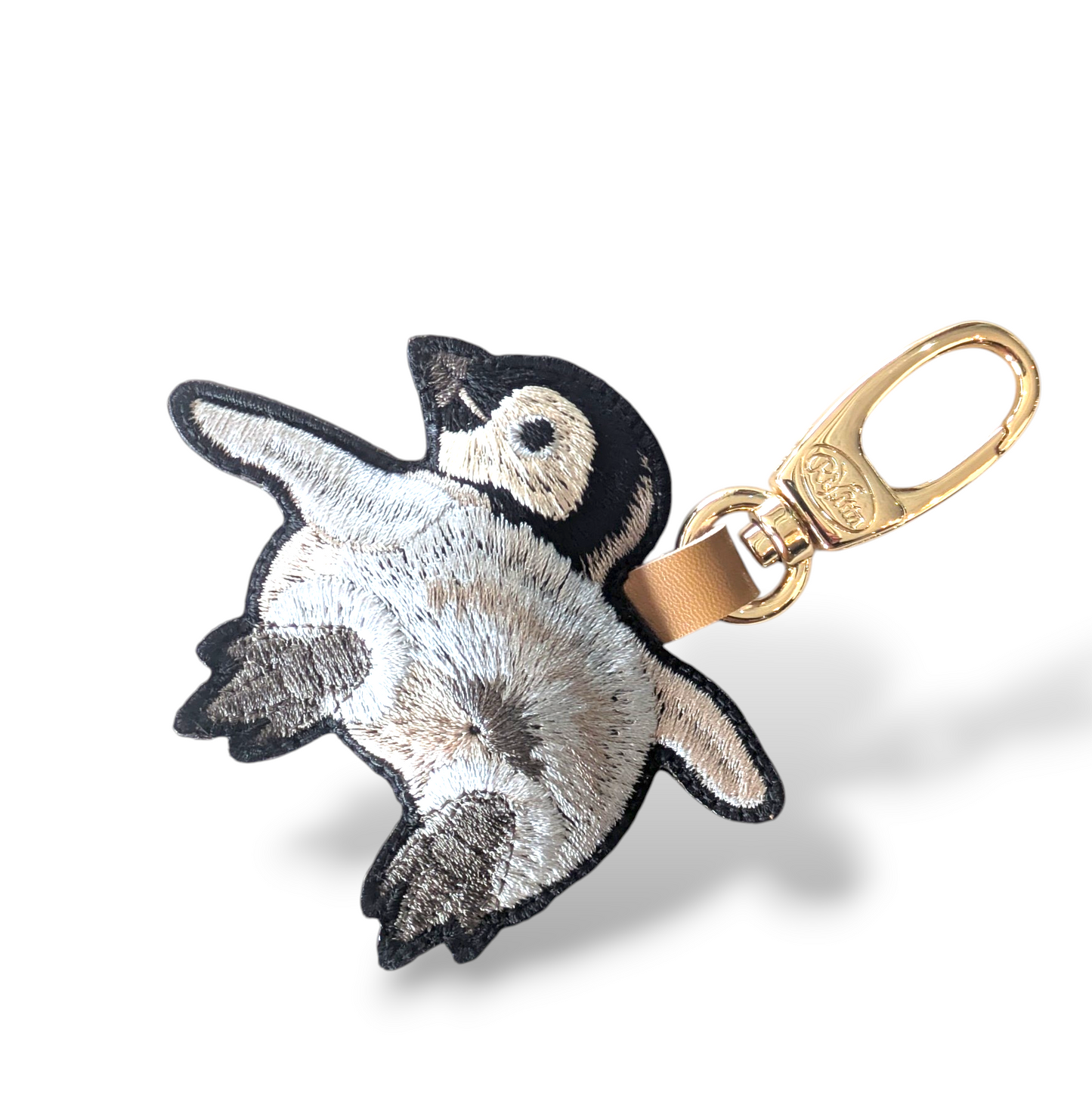 エンペラーペンギンヒナのペンケツ刺繍ワッペン